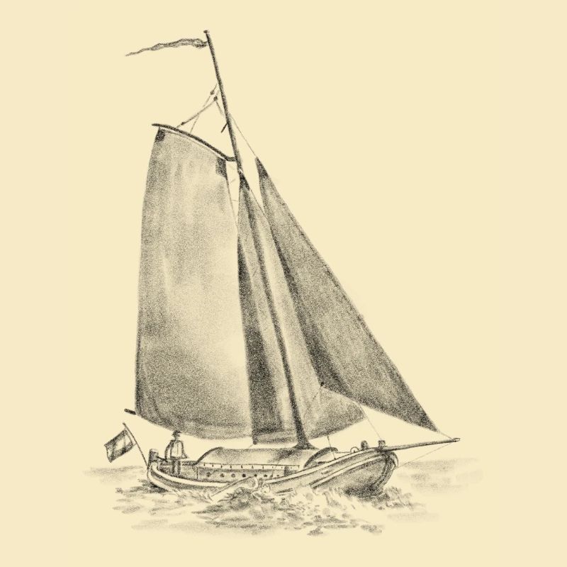 Lemsteraake auf Kurs