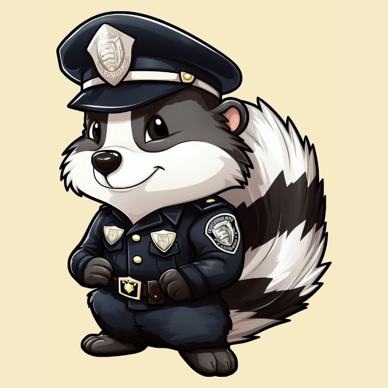 Stinktier Polizei
