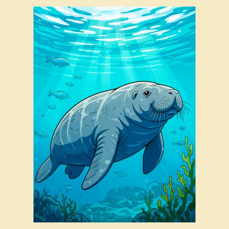 Doux géant d’eaux calmes, symbole de paix