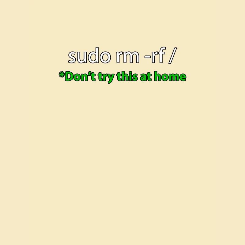 Sudo Command Joke Tee