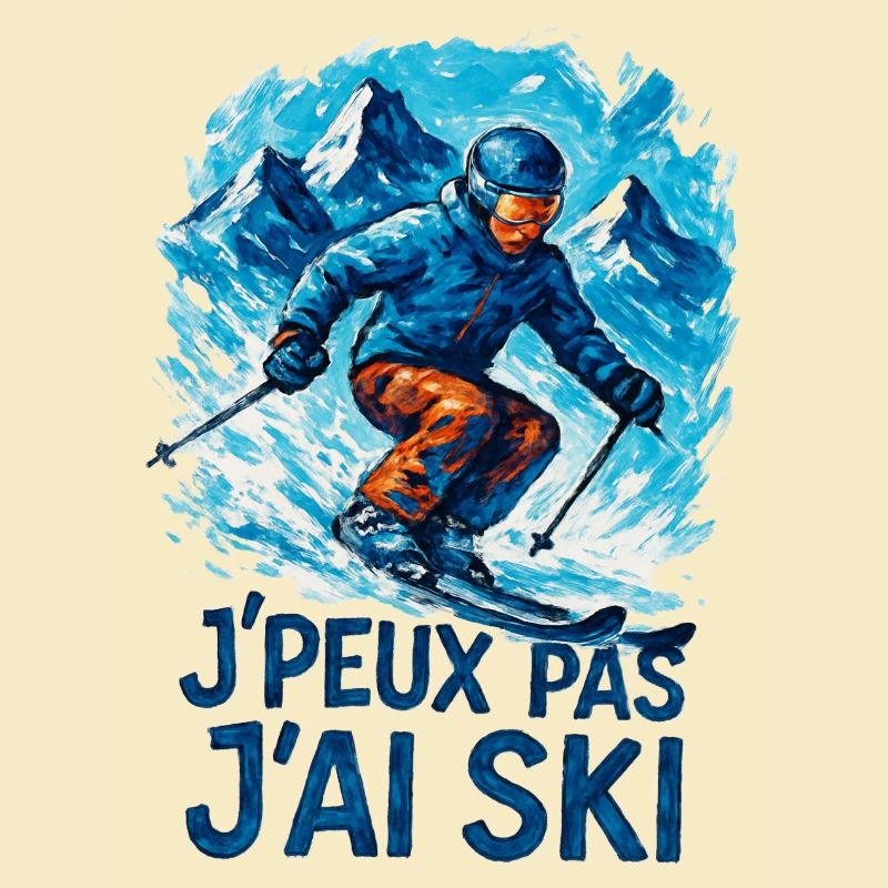 I can't I ski