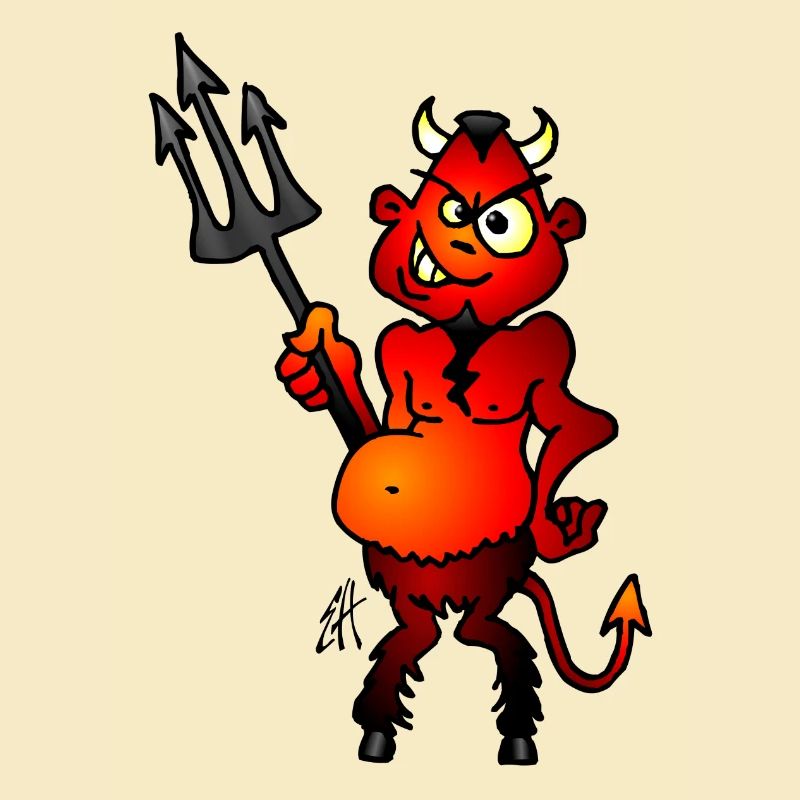 Fat red devil