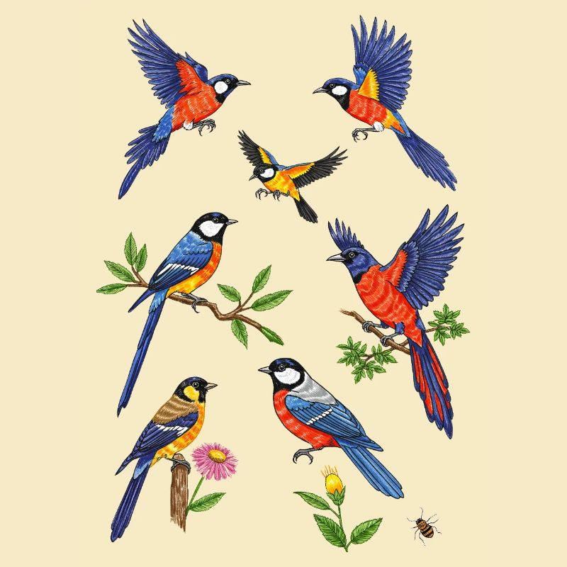 Lebendiger Eisvogelflug