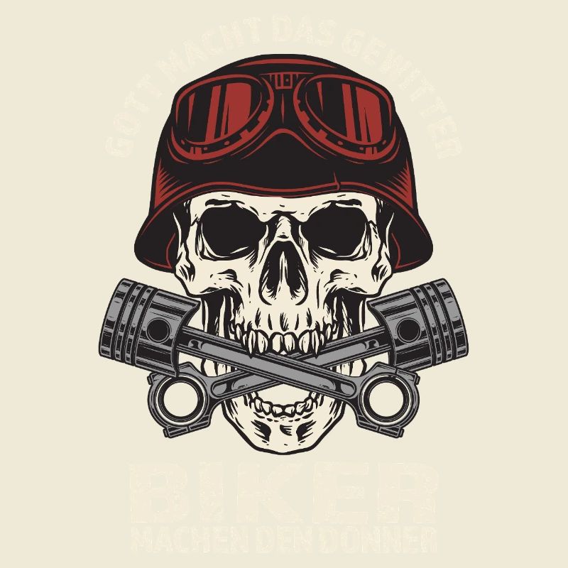 God makes the thunderstorm - bikers the thunder