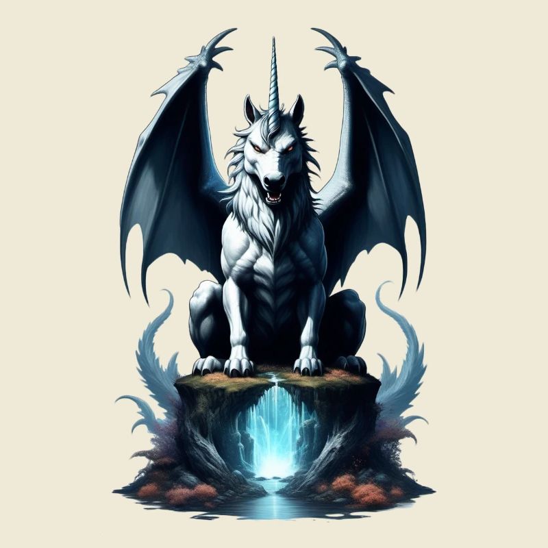 Licorne noire