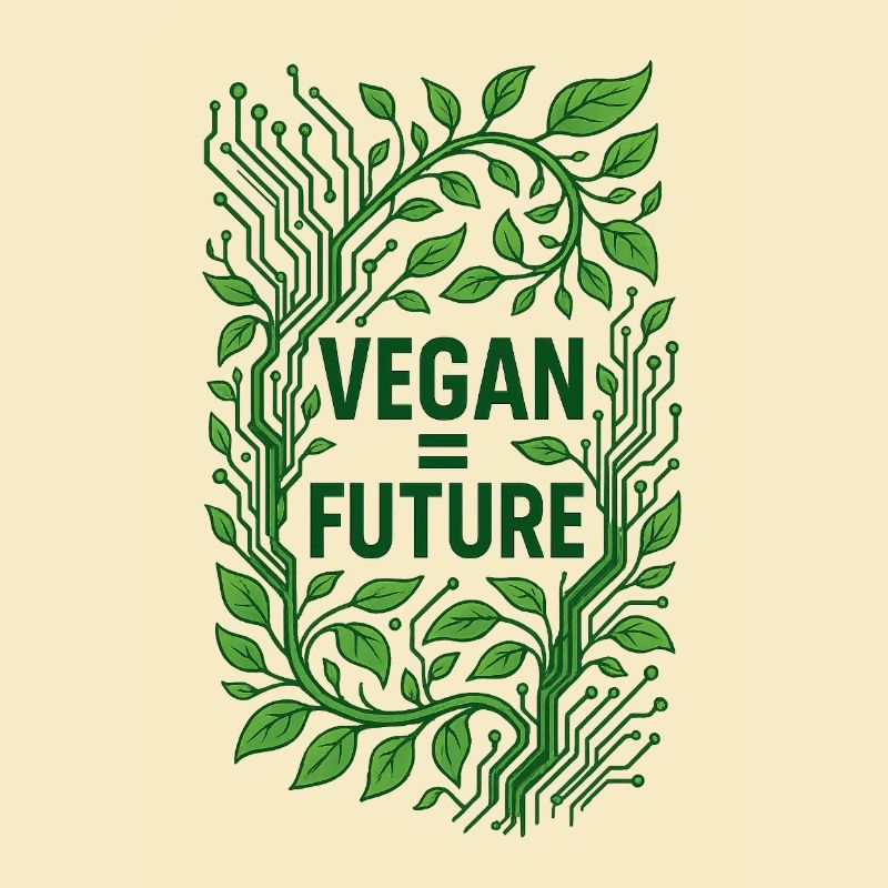 Vegan Future Grüne Tech Vision
