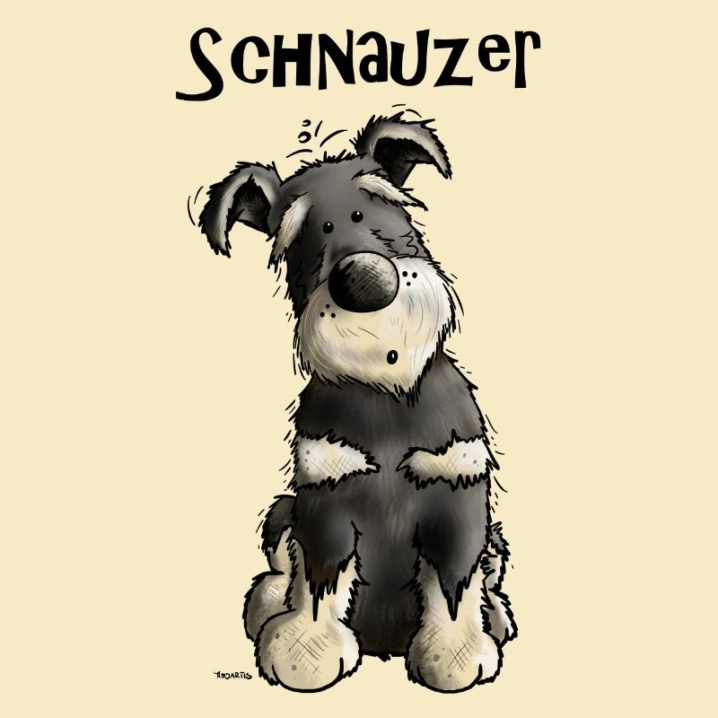 Witziger Schnauzer