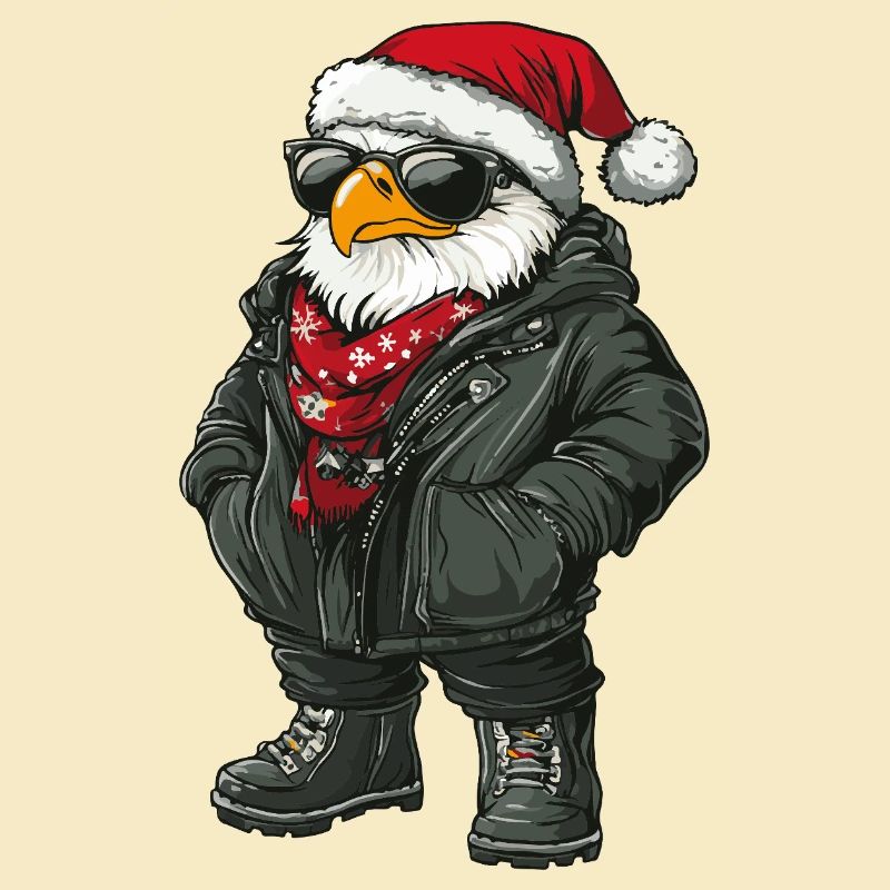 Eagle Christmas Winter