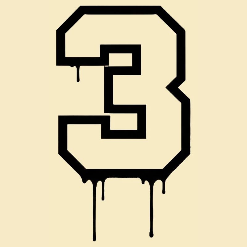 Graffiti Style Numéro 3 Design