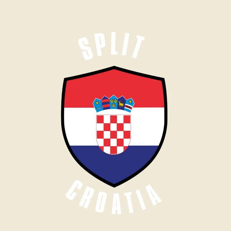 Bouclier de Croatie de Split
