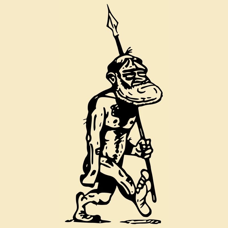 homme des cavernes Ancêtre Grand singe Évolution