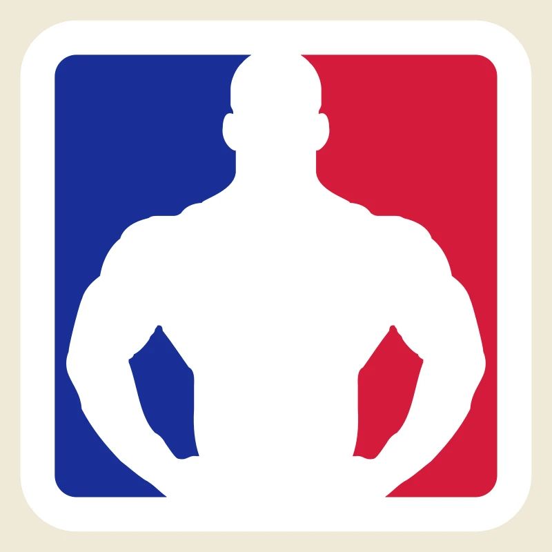 Bodybuilder Sport Logo Design
