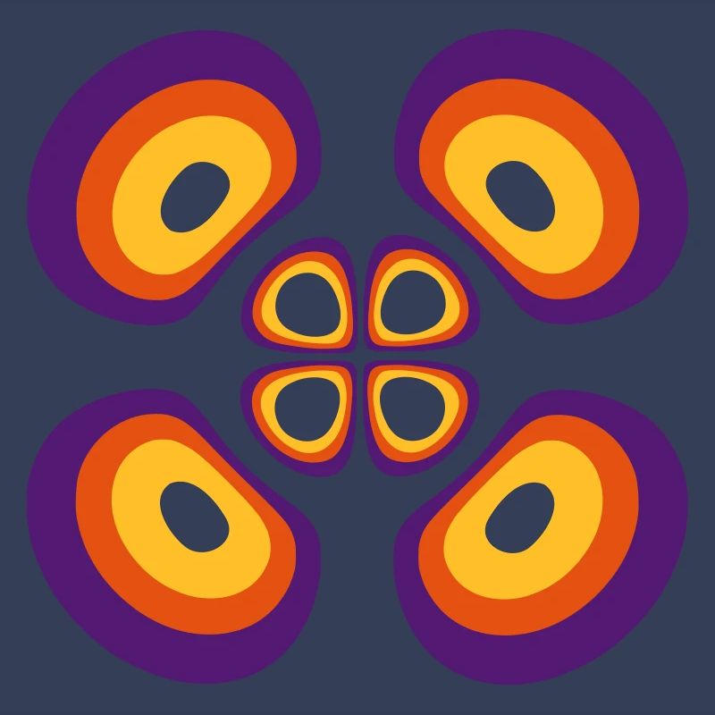 Wahrscheinlichkeitsdichte Wasserstoffatom (4,2,1)
