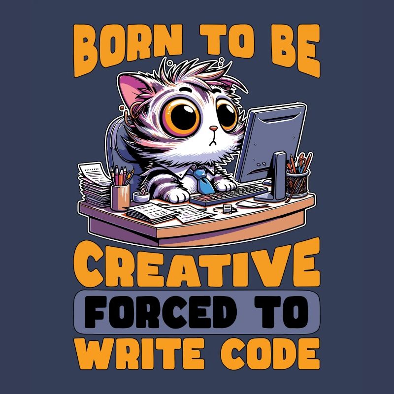 Coder Born To Be Creative Web Developer Coders