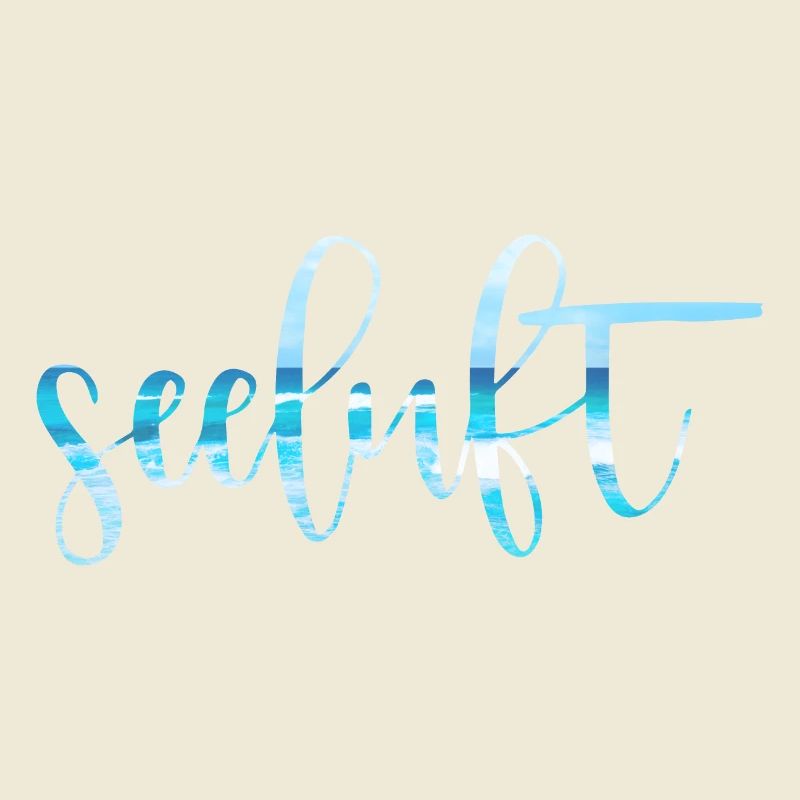 Sea air typography