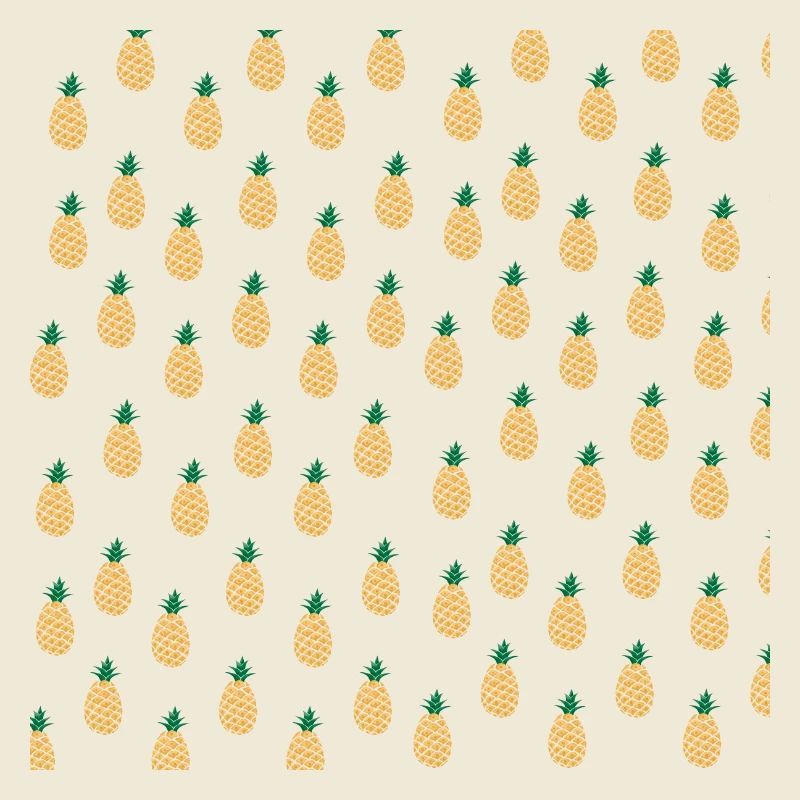 Pineapples Pattern, Tropical Fruit Lover Gift