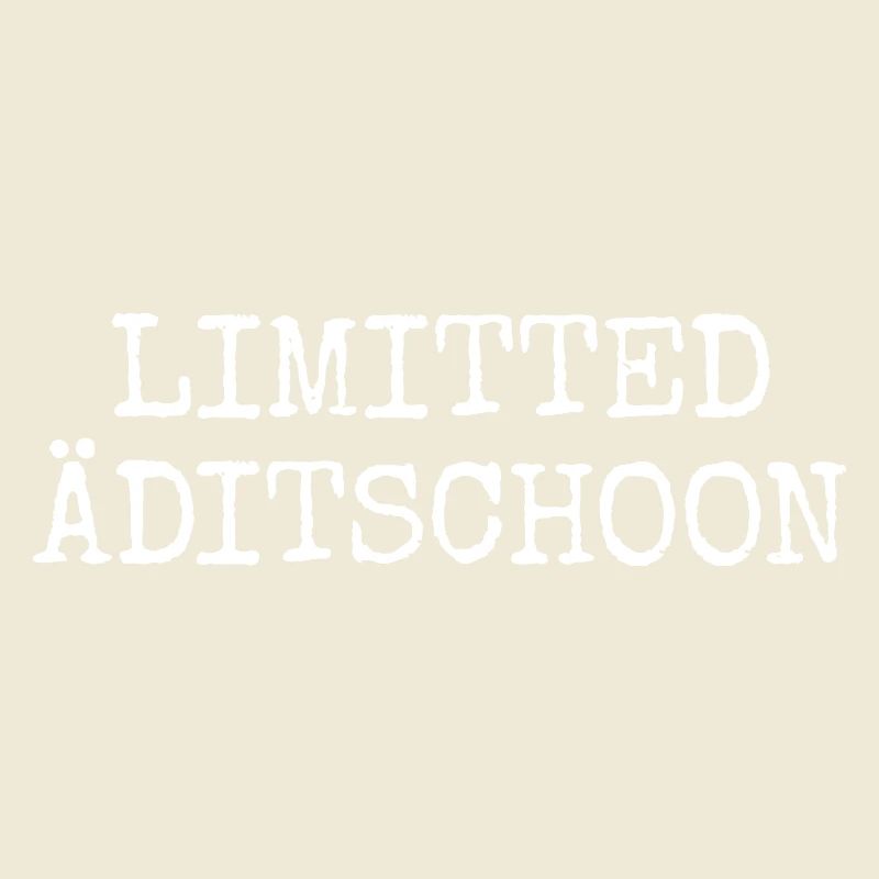 Limitted Äditschoon - Plattdeutsche Edition