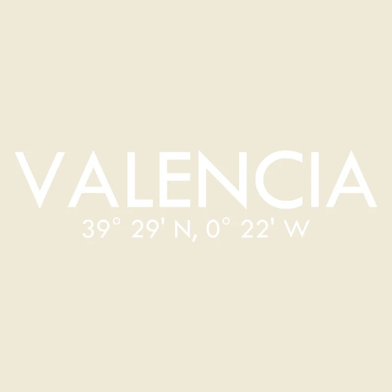 Valencia Spain Coordinates Latitude Longitude
