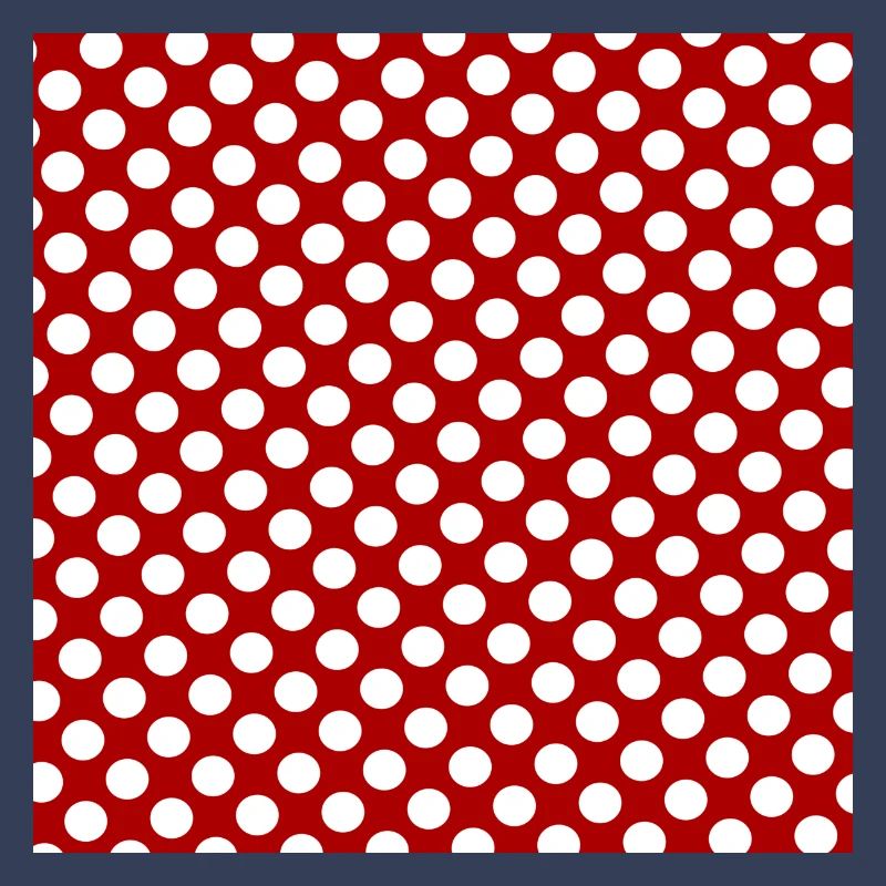 Polka dot red white background dot pattern
