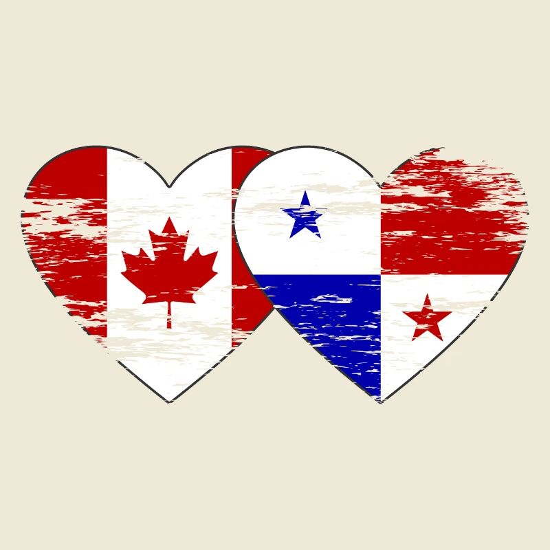 Canada Panama Flag used