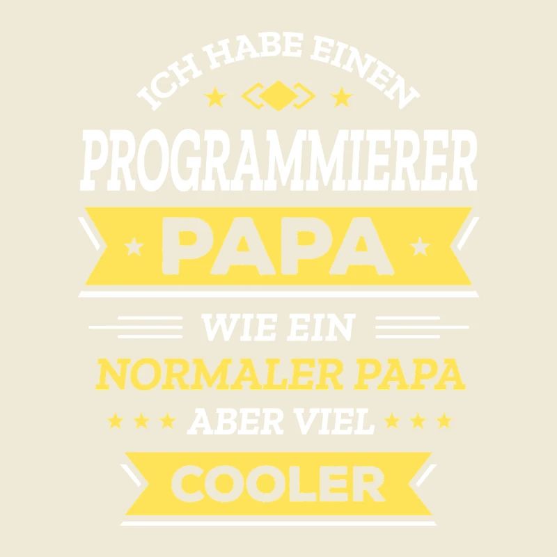 PROGRAMMIERER PAPA: COOL, TECH, DIGITAL, INNOVATIV