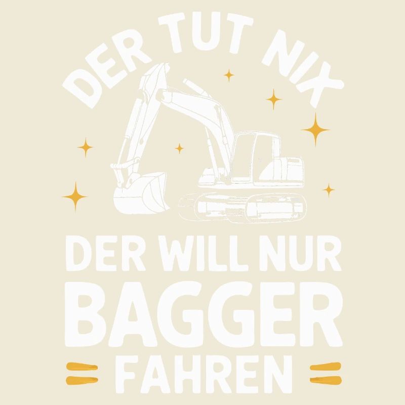 Baggerfahrer Bauarbeiter Baustelle Baumaschine