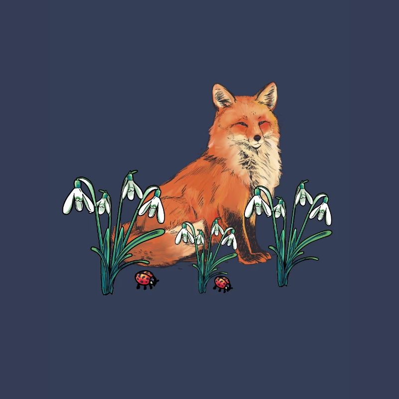 Fox Foxes Spring Spring Beginning Children