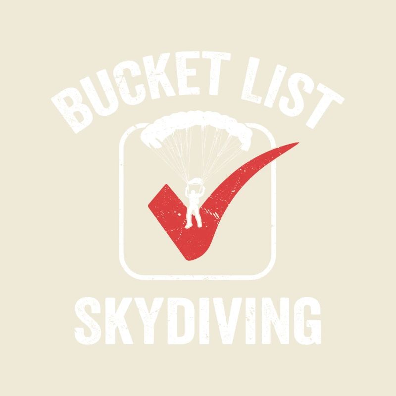 Bucket List Skydiving Parachute Skydiver
