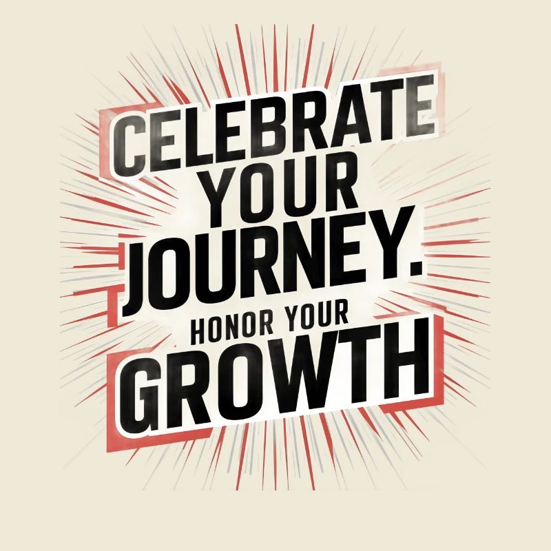 Feiern Sie Journey Honor Growth | Digitale Kunst