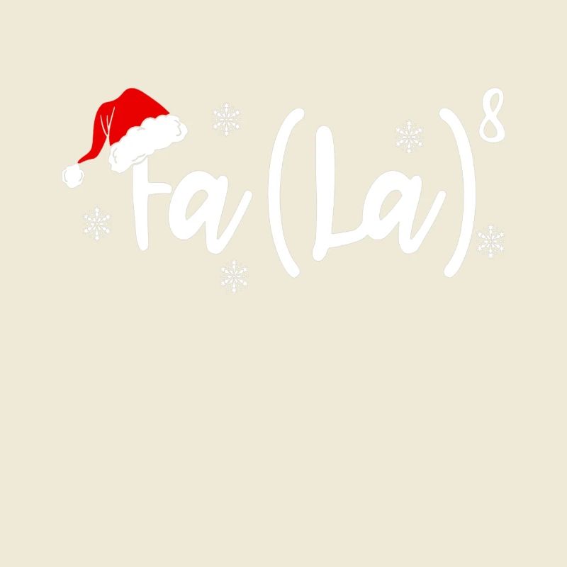 Funny Christmas Math Teacher Fa La8 Equations