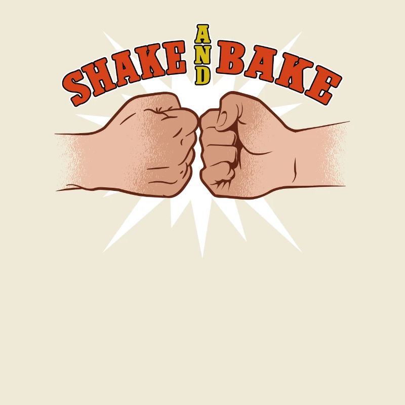 Shake And Bake Fauststoß Spaß Design