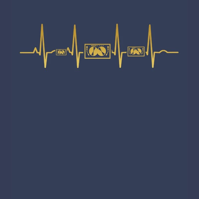 Herzschlag ekg herz human evolution TECHNO DJ ELEC