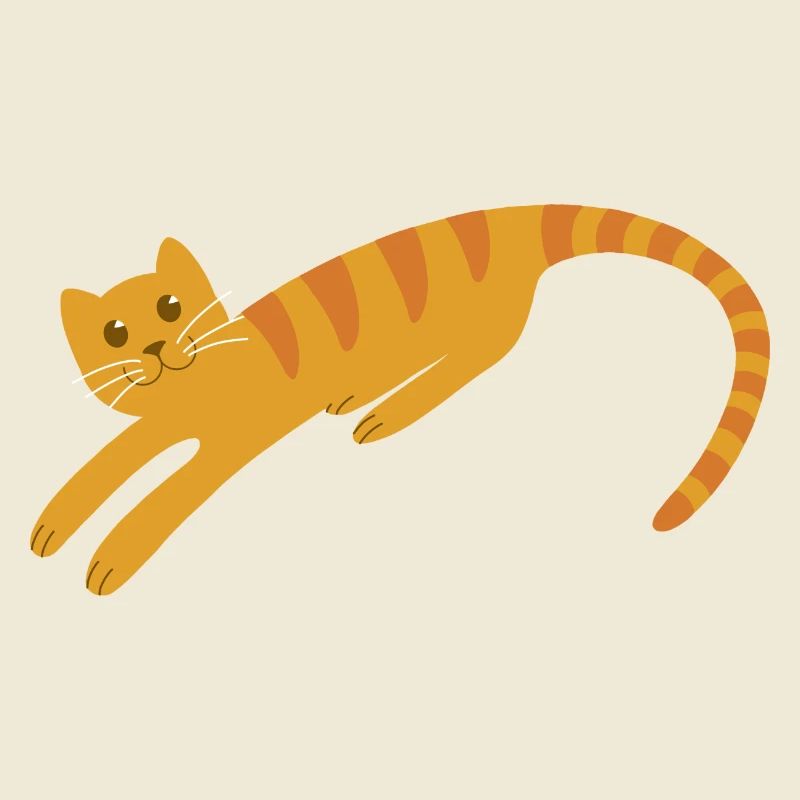 Abstrakte Katze N°1