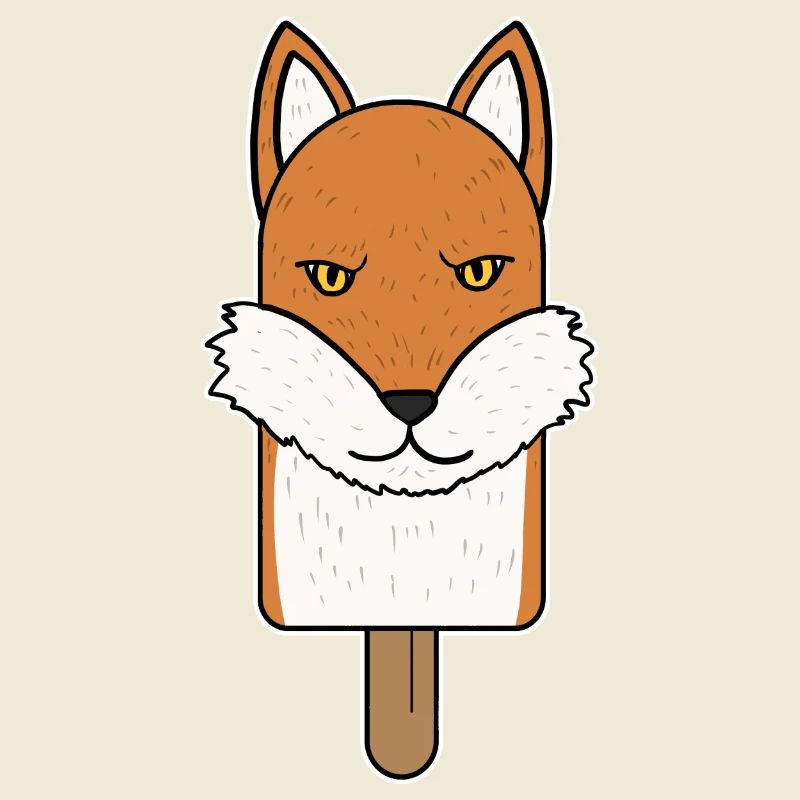 Fox Head Popsicle