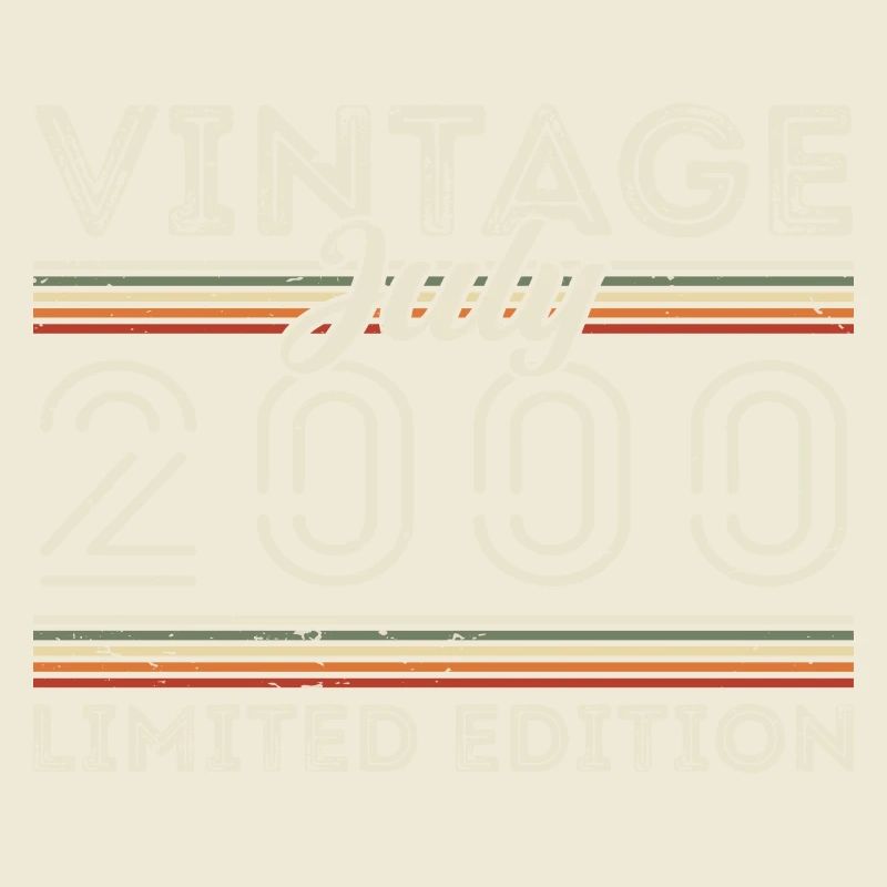 Juli 2000 Juli Geburtstagsgeschenk Juli 2000