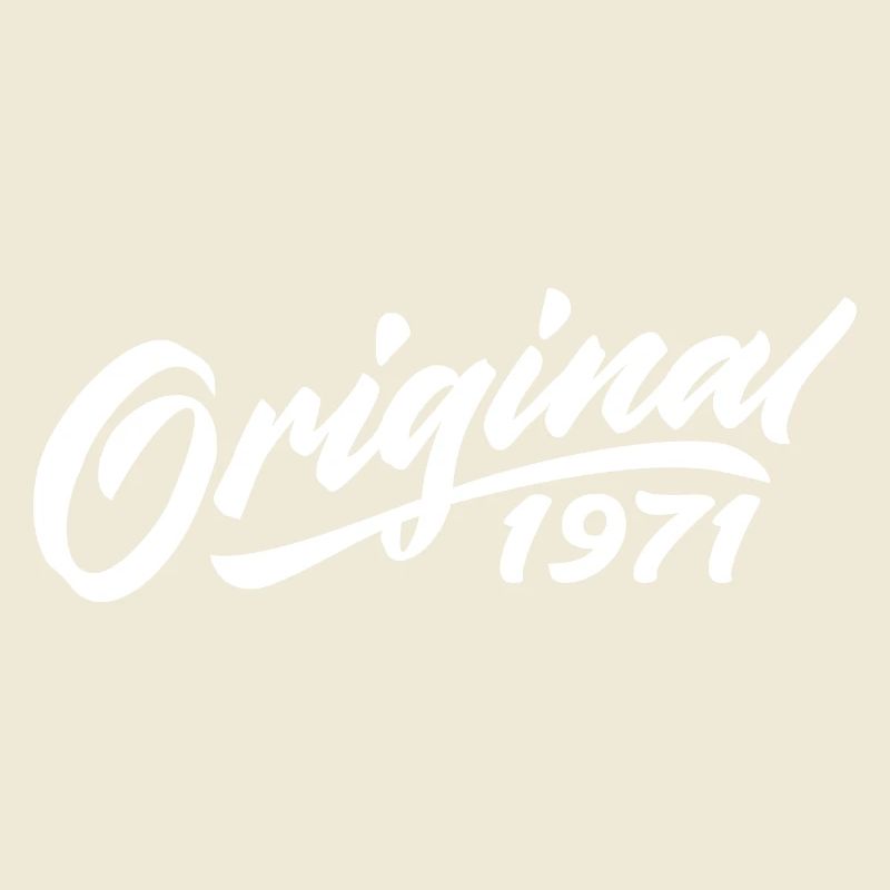 Original 1971 Geburtstagsgeschenk 1971