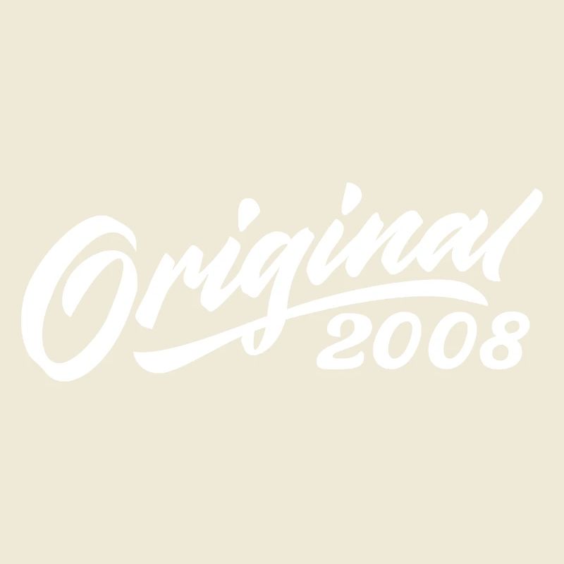 Original 2008 Geburtstagsgeschenk 2008