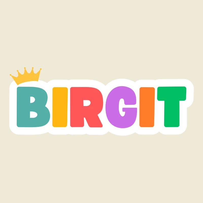 Birgit! Customizable