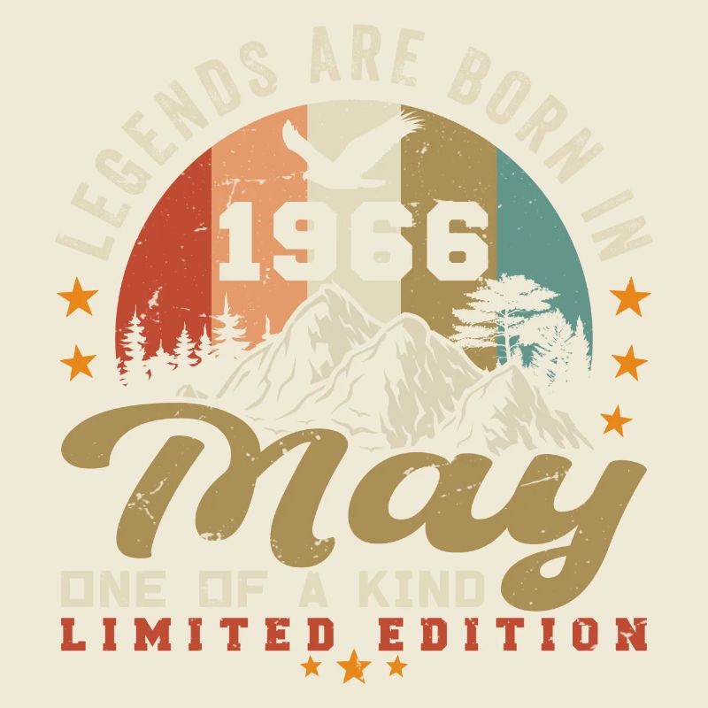 Mai 1966 Geburtstagsgeschenk Mai 1966 - 1966 Mai