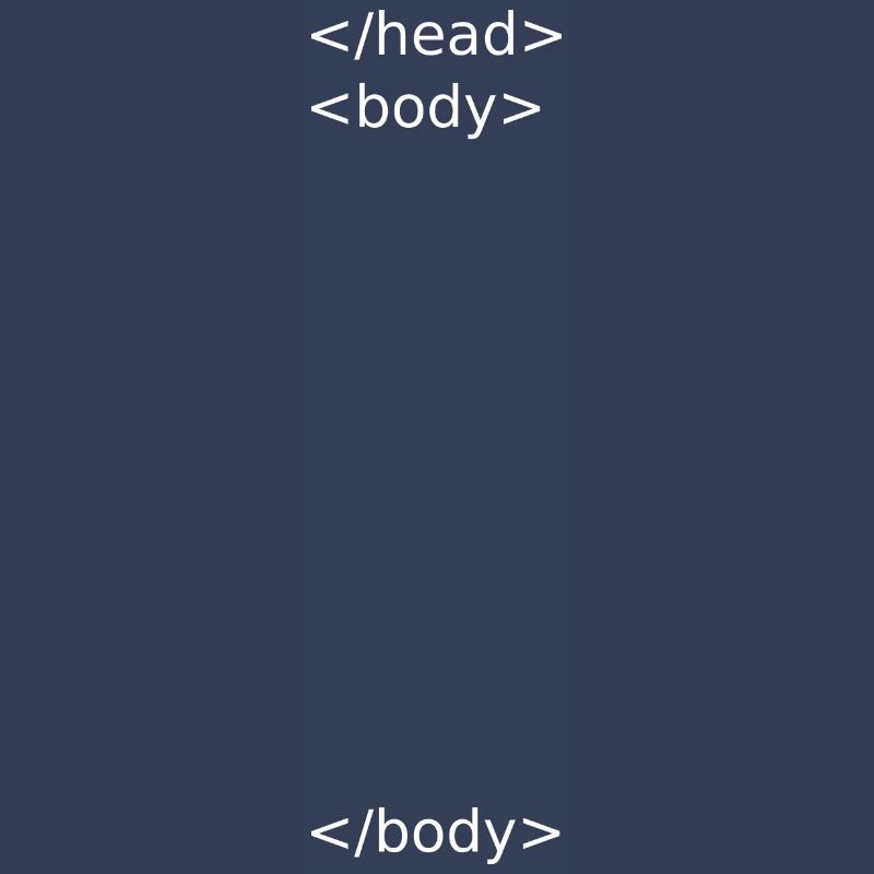 corps de tête html