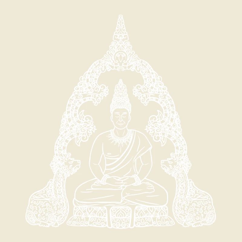 Bouddha blanc