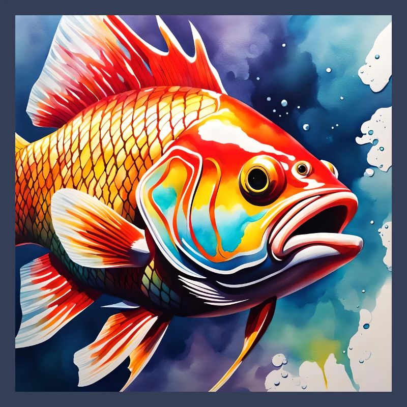 Fish colored
