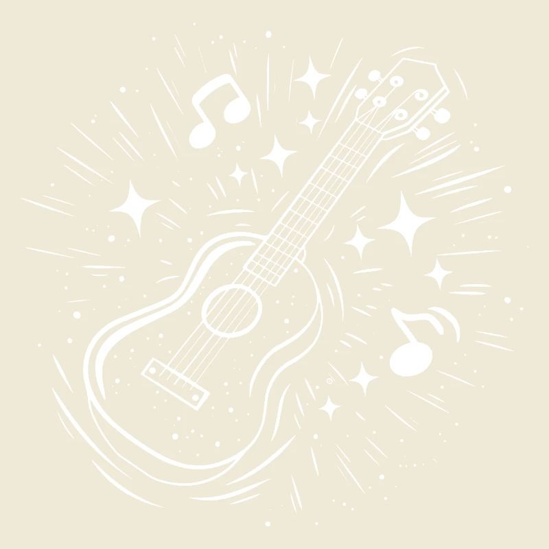 Ukulele Drawing