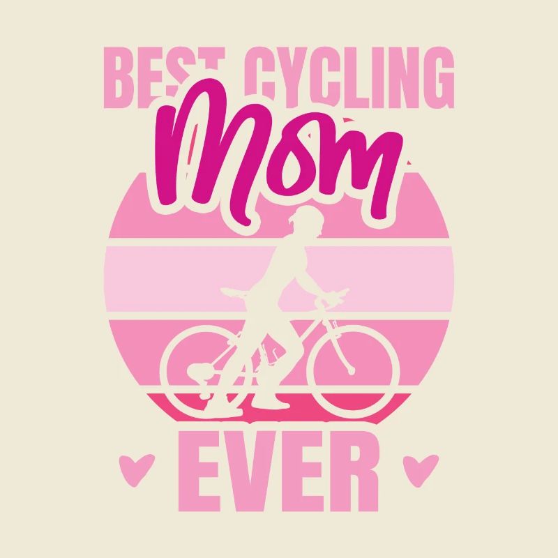 Radfahrer Mutter
