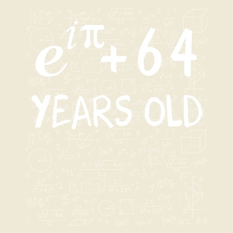 63rd Birthday 63 Years Euler Identity Math Gift