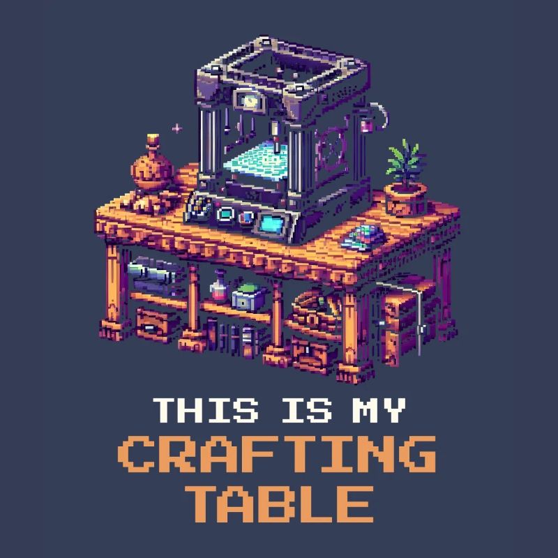 3D Printing Crafting Table | Print Bed Setup