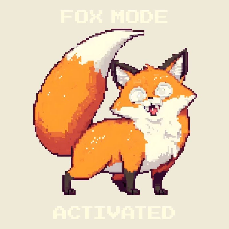 Fox Mode Enabled | derpy fox humor
