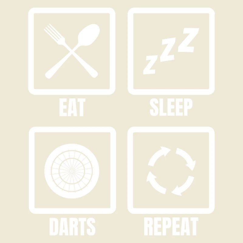 Manger des fléchettes pour dormir répéter