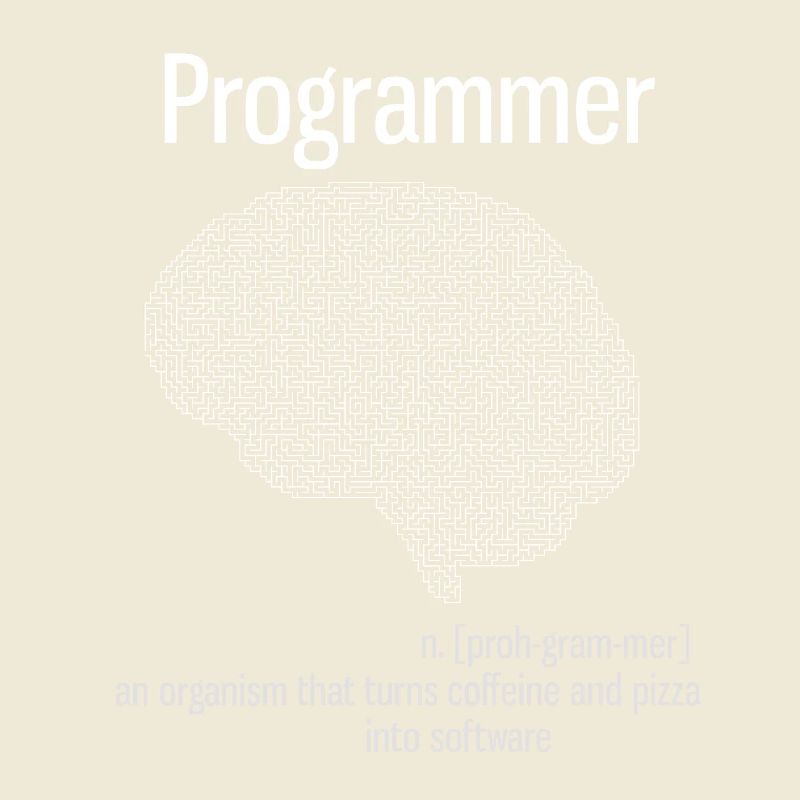 programmer brain pc computer definition pizza lo