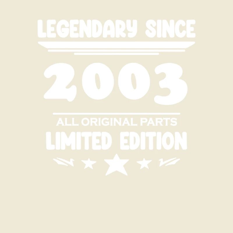 2003 - Born 2003